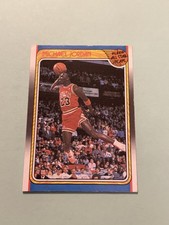 🔥🔥🔥Fleer 1988-89 Michael Jordan #120 All-Star Team Chicago Bulls NBA Card picture
