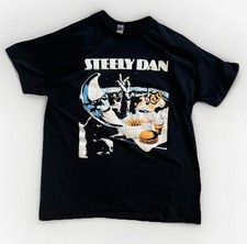 Rare Steely Dan Cotton Black Shirt Unisex Concert S to 5XL DO701 picture