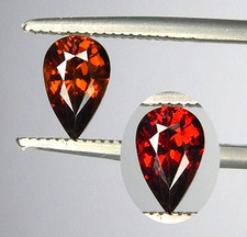 Best Fiery IF Color Change Garnet Natural Mined Unheated 7x5mm Faceted Pear picture