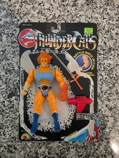 Lion-O Orange Sword 1985 THUNDERCATS Ljn LOOSE Complete w Card Back RB10 picture