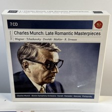Charles Munch Late Romantic Masterpieces 7 CD Box Set RCA Sony Boston Symphony picture
