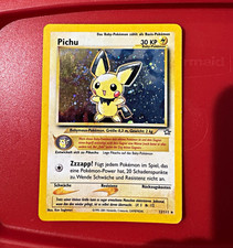 Pichu 12/111 Neo Genesis Holo Rare 30 HP english 2001 Pokemon TCG picture