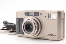 All Works [Near MINT w/ Hood] Contax TVS II Point & Shoot Film Camera From JAPAN picture