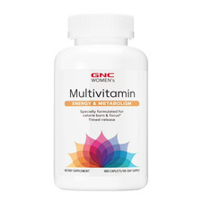 GNC Women's Ultra Mega Multivitamin 180 Caplets 90 Day Supply Energy Immune picture