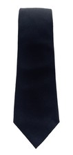 Emporio Armani Black Solid Men's Tie, 3