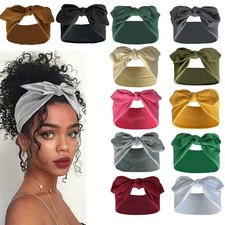 Unisex Handmade Polyester Headband with Wide Bow New Style Hair Accessory 2026 picture