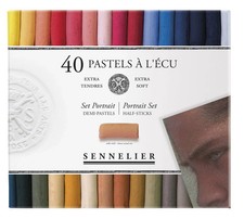 Savoir-Faire Sennelier Soft Pastels Half Stick Set 40/Pkg-Portrait picture