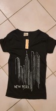 Vintage 1970s New York City Shirt Single Stitch NWT Paul Harris SZ M Womens picture