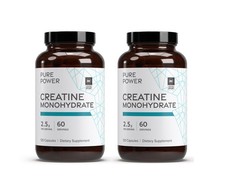 Dr. Mercola Pure Power Creatine Monohydrate, 120 Capsules, 2 Pack picture