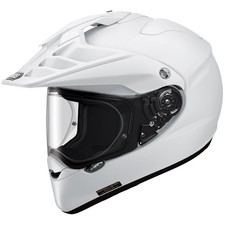 Shoei Hornet X2 Adventure Motorcycle Helmet Medium White picture