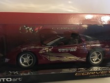 AUTO Art 2003 50th Anniversary Indianapolis 500 Corvette 1/18th Scale Model new picture