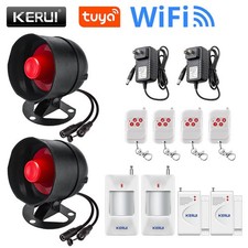 KERUI Wireless Home Shop Alarm Security System Alert Garage Burglar Door Sensor picture