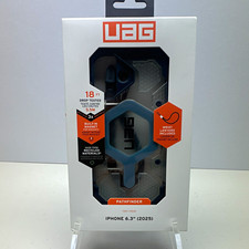 UAG Pathfinder MagSafe Case iPhone 17 Rugged Military Protective Cover blue NIB picture
