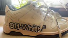 Off-White Men’s White/Black Low Top Sneakers 
