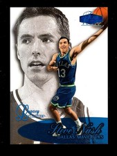 1998-99 FLAIR SHOWCASE LEGACY #84 STEVE NASH 43/99 MAVERICKS picture