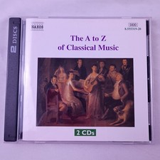 Naxos - The A-Z of Classical Music 2-CD Set 2000  picture