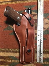 Ruger Standard Mark Mk II III 22 Auto Leather Holster w/ Magazine Pouch 5 1/2