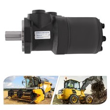 135RPM Compact Hydraulic Motor Replacement High Torque Black picture