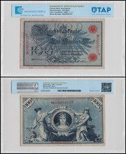 Germany 100 Mark, 1908, P-33, Used, TAP Authenticated picture