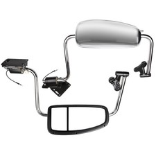 Pair Chrome Mirrors Complete For 97-10 International 9200 9400I 9900I 5900 picture