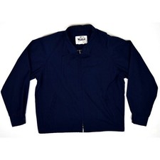Vintage Woolrich Harrington Jacket Mens 44 60s Navy Blue Jacket Cobain Special picture