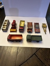 1960’s Lot Of 8 Matchbox By Lesney Greyhound, Combine, Trucks, More picture