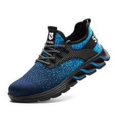 SUADEEX Steel Toe Shoes for Men Women Indestructible Safety Work Tennis Sneakers picture