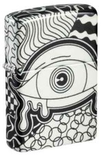 Zippo 46428, Eye-Vision Test Design, 540 Color Process-2 Sided, Glow in the Dark picture