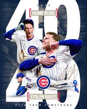 Pete Crow-Armstrong 40/40 MLB History Topps Now *Presale* picture