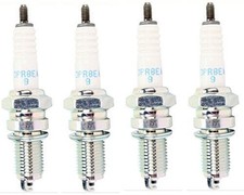 4 PACK NEW GENUINE OEM NGK PART # DPR8EA-9 SPARK PLUG; QUANTITY 4 PLUGS picture