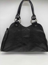Pre-Owned Fendi Black Diavolo Trapezio aka Devil Trapezio Shoulder Bag picture