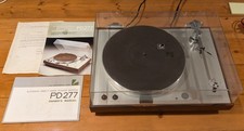 Rare LUXMAN PD277 Turntable CIB Matching Double Box Manuals TIME CAPSULE picture