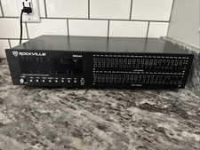 Rockville REQ42B Rack Mount Band Equalizer - Black picture