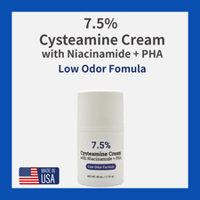 7.5% Cysteamine Cream with Niacinamide + PHA – Low-Odor Formula 1.7 fl. picture