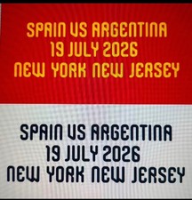 FIFA World Cup 2026 FInal Game info  patch -SPAIN- ARGENTINA picture