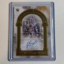 2025 Topps Royalty WWE Karmen Petrovic Pillars of Greatness Auto 92/99 picture