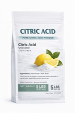 5lb | Pure Citric Acid Powder 100% | Heavy Cleaning | Bath Bomb | NFS picture