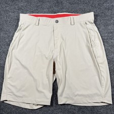 Redvanly Hanover Shorts Mens Large Beige Golf Stretch 8