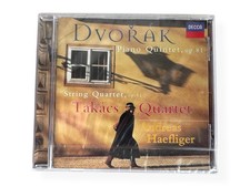 Dvořák Piano Quintet Op. 81 & String Quartet Op. 51 Takács Quartet CD 1999 picture