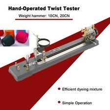 Y321 Hand Cranked Yarn Twist Tester Cranked Yarn Twisting Machine Tool picture