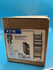 BOX OF EATON CUTLER-HAMMER BR115 1 Pole 15A Circuit Breaker New In Box picture