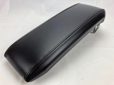 10-17 Chevy Equinox Terrain Center Console Armrest Lid Black w/ Red Stitching picture