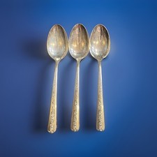 ONE Towle Sterling Flatware, Rambler Rose, Teaspoon 5 1/2” Excellent Per Each picture