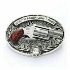 North American Arms Mini Revolver 22LR Oval Belt Buckle- Firearm not included picture