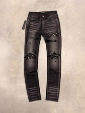 MX1 AMR Jeans Black Playboy Patch Size 30 Brand New SHIPS ASAP 🚚 picture