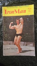 Vintage Iron Man Magazine Sept 1966 Vol 25 No 6 Bob Gajda Mr America picture