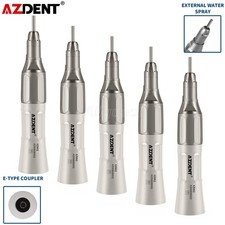 5Pcs  AZDENT Dental 1:1 Slow Low Speed Straight Handpiece Nosecone E-Type picture