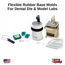 Flexible Rubber Base Molds Up to 3 per Box for Dental Die & Model Laboratory picture