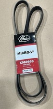 Genuine Gates K060663 Serpentine Belt OE Micro-V Belt 20mm x 1699mm New picture