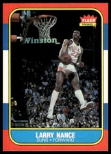 1986-87 Fleer #78 Larry Nance picture